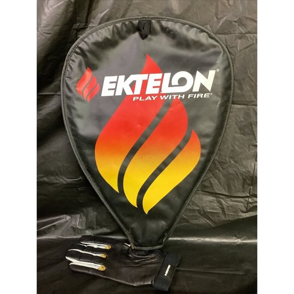 Ektelon Invader TI F3 Stability Power Level Racquet. Needs New Grip Wrapping. - Picture 3 of 8